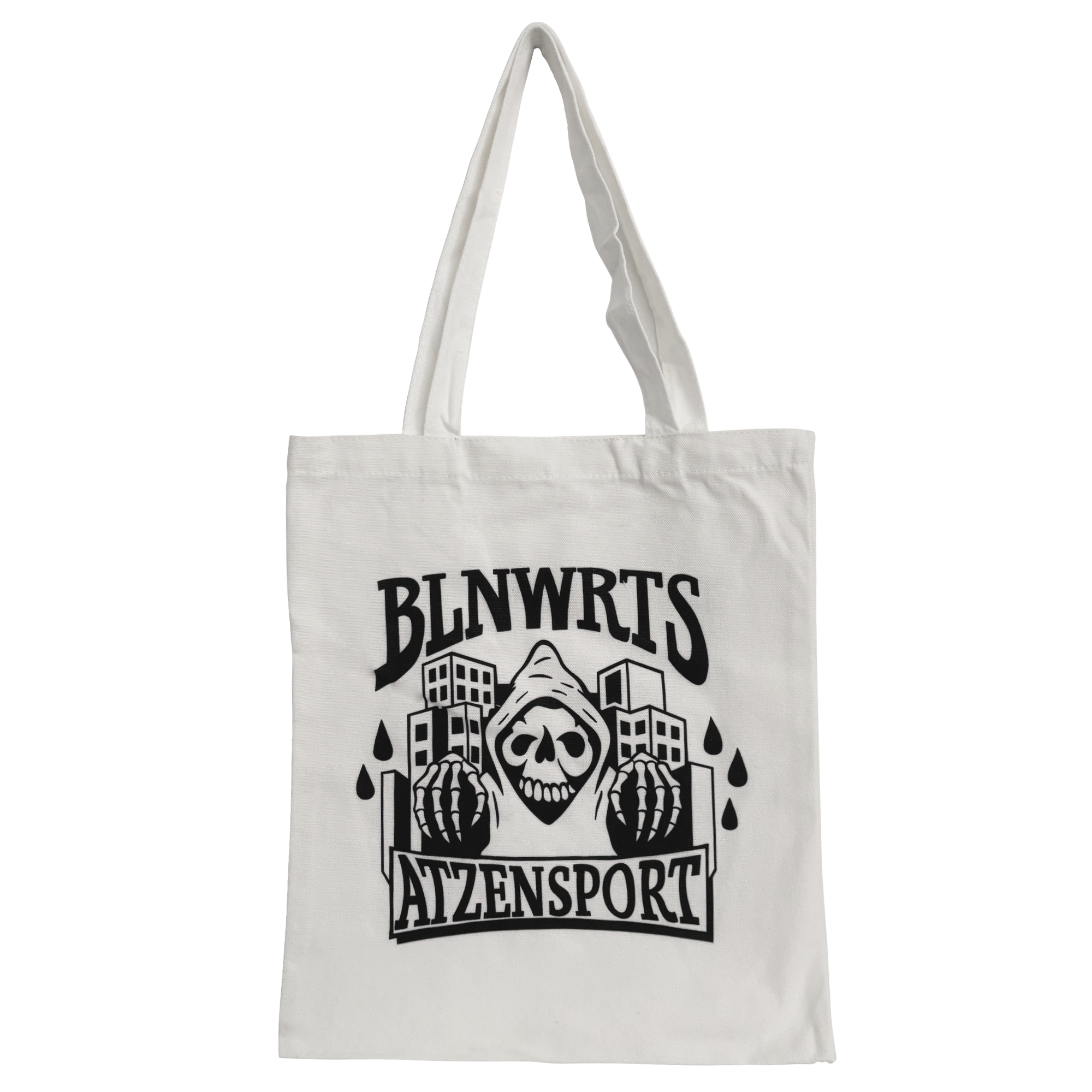 BLNWRTS x ATZENSPORT Stoffbeutel Weiß