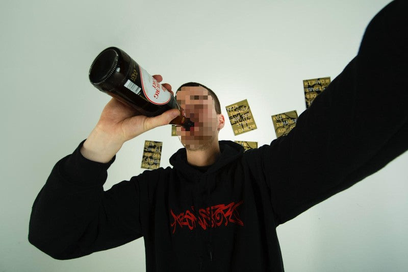 Graffiti Hoodie und Sweater für Atzen