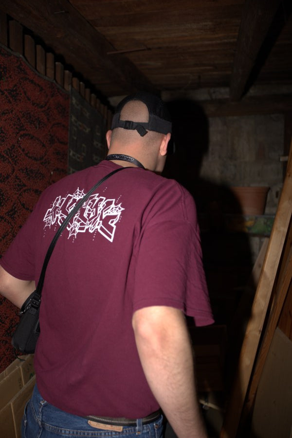 Graffiti Tshirt für Atzen in Rot